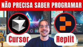 Programando Frontend/Backend com IA: Replit + Cursor | Super fácil (Não sou programador)