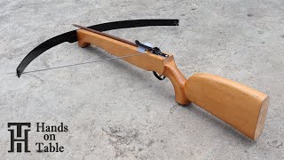 Powerful Mini Crossbow From Old Rusty Leaf Spring Turn Leaf Spring Into