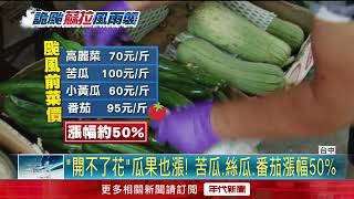 蘇拉颱風進逼！ 菜價恐再漲　高麗菜一顆「破百元」