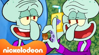 SpongeBob | Squiddi è resta DAVVERO calmo per 10 minuti di fila 😮‍💨  | Nickelodeon Italia