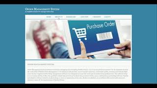 Java, JSP And MySQL Project on Order Management Sytem