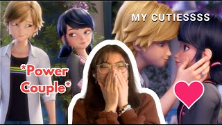 Adrienette is finally Adrienetting 💗 | DADDYCOP REACTION (Miraculous S6 Ep.4)