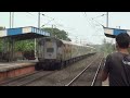 superfast ers duronto express behind stunningly eye catching ers wdm 3a 14048r