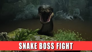 Snake boss fight Indiana Jones and the Great Circle how to beat the snake