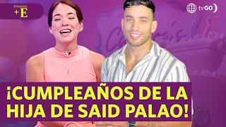 Said Palao celebrated his little daughter Caetana's birthday | Más Espectáculos (TODAY)