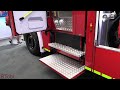 german industrial fire engine for bayer fire dept. – empl – walk around – interschutz 2022 germany