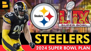 Steelers ‘WIN NOW’ Plan: Top Available Free Agent Targets & Draft Plan To Win The Super Bowl In 2024
