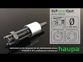 haupa 232015 lochsägenaufnahme hupspeedeject quick change holder for hole saws