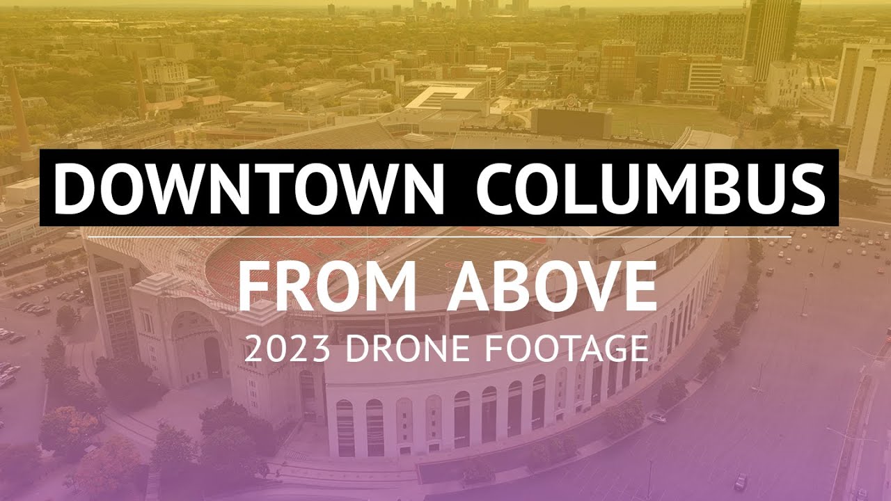 Downtown Columbus Drone Footage (4K - 2023) - YouTube