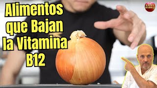 ⚠️ ¡CUIDADO CON  ESTOS ALIMENTOS YA QUE BAJAN LA VITAMINA B12 EN SANGRE! 🧬