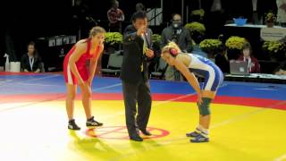 2012 Women's World Championships: 67 kg Alina Stadnik-Makhynia (UKR) vs. Dorothy Yeats (CAN)