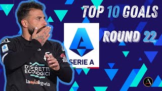 ⚽ Top 10 Unbelievable Goals: Serie A Round 22 🔥 | Must Watch!