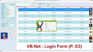 VB.Net : How to Create Login Form with Access Database (Part 2/2)