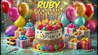 RUBY Happy Birthday Song - Happy Birthday to You