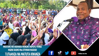 #LIVE 🔴MKUTANO WA HADHARA WA CHAMA CHA ACT WAZALENDO #WINGWII #MAPOFU #PEMBA #ACT #OTHMAN MASOUD