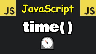 JavaScript console.time() is awesome! ⏲
