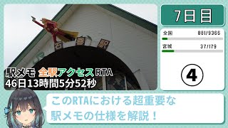 駅メモ全駅アクセスRTA 46日13時間5分52秒 part4