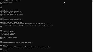 How to clear python terminal shell