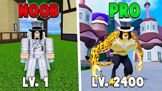 Starting Over as Rob Lucci and Eating the Leopard fruit in Blox Fruits!