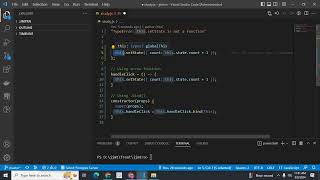 TypeError: this.setState is not a function react js error