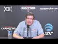 Mark Adams Texas Tech Introductory Presser (hit subscribe!)