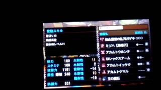 MH4　マイセット紹介！