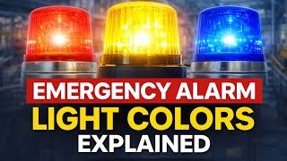 Emergency Alarm Light Colors — Don’t Ignore the Signal at Oil and Gas Sites