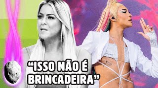 PABLLO VITTAR REAGE A AÇÃO TRANSF4BIC4 DA APRESENTADORA RENATA FAN | PLANTÃO