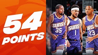 Kevin Durant (16 PTS), Devin Booker (18 PTS) & Eric Gordon (20 PTS) Lead Suns To W!
