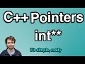 C++ Pointers to Pointers - Finally Understand Double Pointers