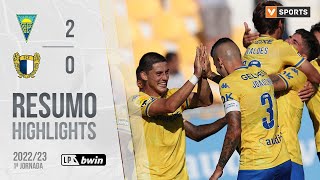 Highlights | Resumo: Estoril Praia 2-0 Famalicão (Liga 22/23 #1)