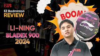 Review Lining BladeX 900 Hồng Neon New 2024 | EZ Badminton Review