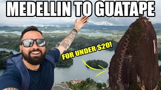 Visiting Guatape from Medellin, Colombia for Less Than $20!