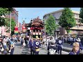 2024　 熊谷うちわ祭　　4k60fps　dji vlogカメラ osmo pocket 3