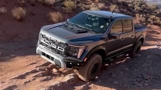 Toquerville Falls Utah Trail - Ford Raptor