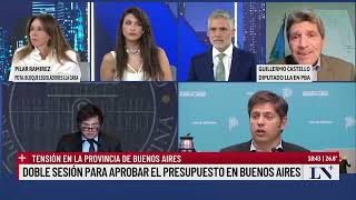 Tensión en la provincia de Buenos Aires: doble sesión para aprobar el presupuesto