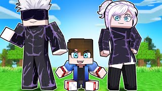 O FILHO do GOJO DESPERTOU os SEIS OLHOS no JUJUTSU KAISEN Minecraft