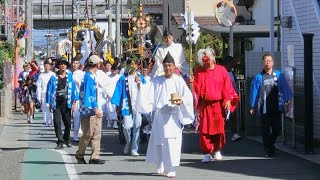 浜の宮天満宮 秋祭り 本宮祭 お渡り（神幸行事・神輿）加古川 Oct2024