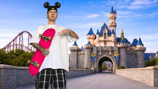 Skater FOO Goes To Disneyland!