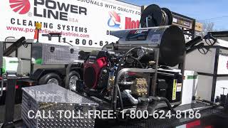 Power Wash Trailer Honda iGX800 with Honda Gas Engine Soft Wash System Upgrade Overview