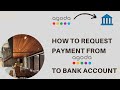 How to request payment from Agoda to bank account