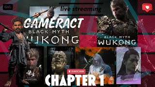 🔴LIVE BLACK MYTH WUKONG IN CHAPTER 1| DAY 1| #blackmythwukonggameplay #malayalam #storymode #gaming