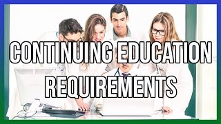 Continuing Education Requirements