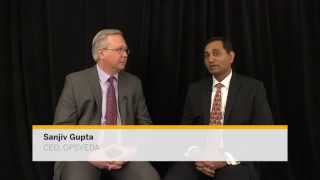 OpsVeda CEO, Sanjiv Gupta interviewed by Jim Fields, VP, SAP Marketing - Simplify to Innovate