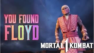 MK1 Pink Floyd Secret Fight Intro \u0026 Fight Revealed Coolest Secret Fight Ever