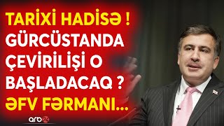 Saakaşvili ƏFV EDİLDİ? - Gürcüstanda İNQİLAB səsləri yüksəldi - Qərbin ÇEVİRİLİŞ planı işə düşür?