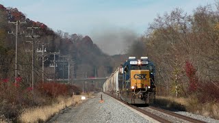 CSX GP40-2 in Notch 8 w/Nice K5LA - 11/4/2022