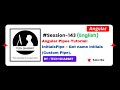 Custom pipe to convert Name into Initials in Angular | Angular in English (Session-143)