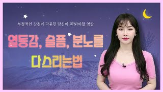 🌸부정적인 감정을 극복하는 법🌸｜이다지 역사 강사 ｜ 분노,슬픔,열등감,동기부여