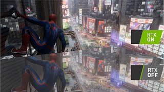 PC Spider Man 2 - Ray Tracing Comparison